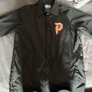 Primitive x Naruto Shippuden Ichiraku Black Jacket